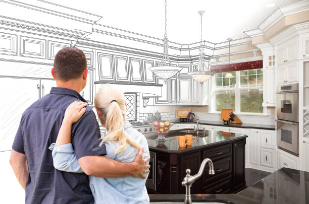 Professional Cabinet Installation technician working in Arnold, PA